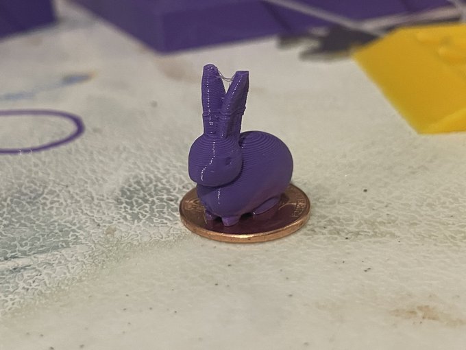 My partner wanted me to get more experience using our printer and I only had a bit of time so I printed