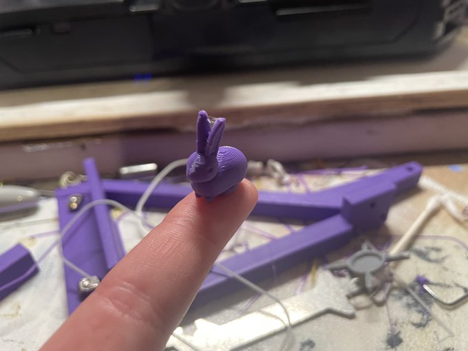 My partner wanted me to get more experience using our printer and I only had a bit of time so I printed