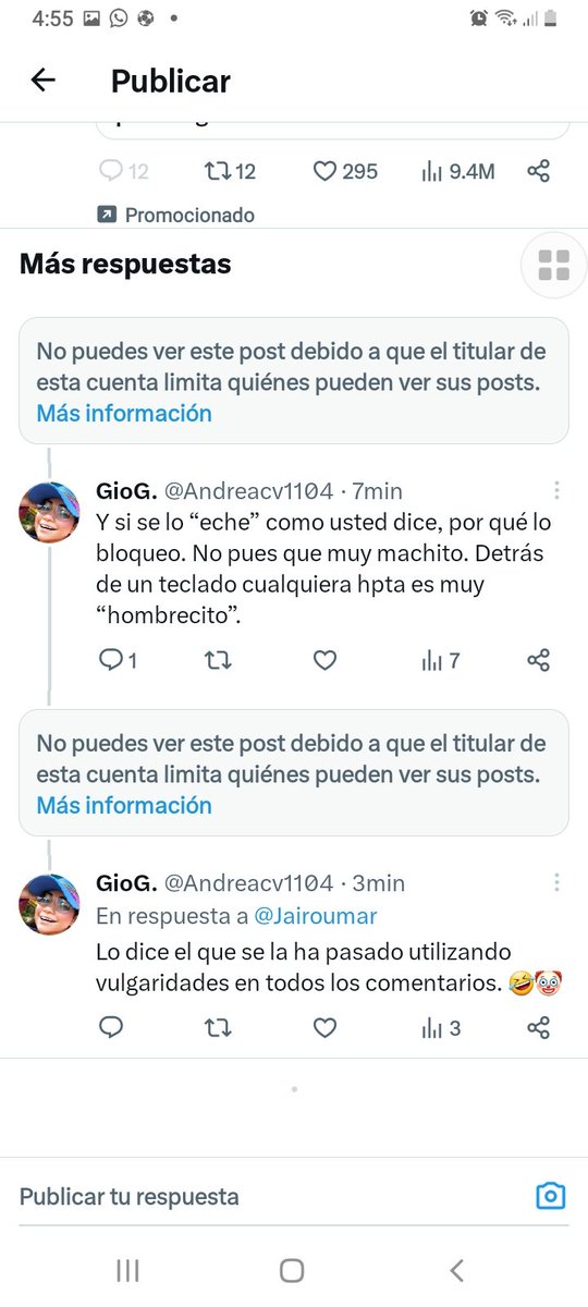 RSemala_'s tweet photo. @Andreacv1104 @Jairoumar Y en ambas. 🤡🤣🤡 https://t.co/jk8TMzJHN9