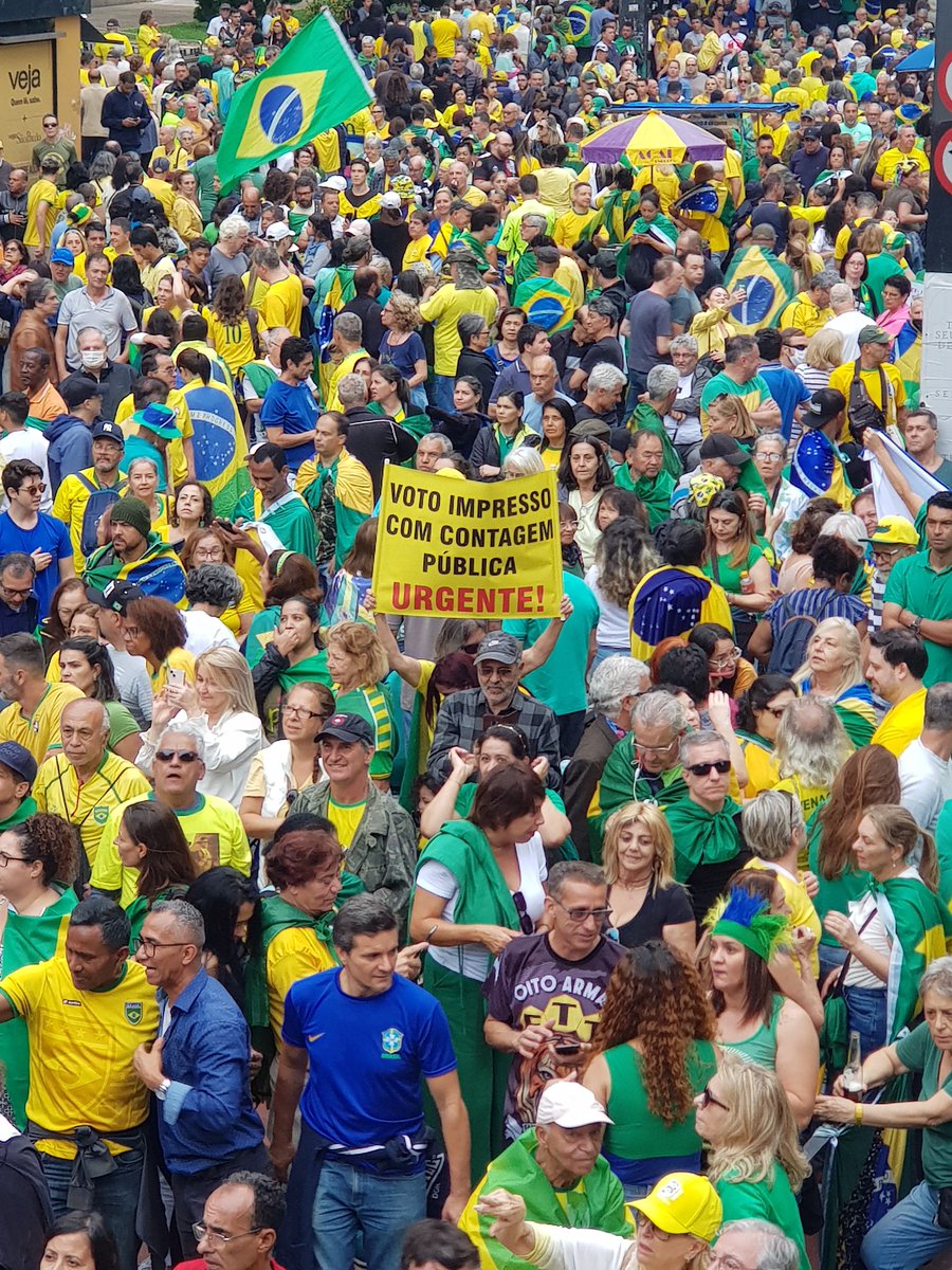 jorgeserrao's tweet photo. Contagem pública de voto... Assunto que mais apavora a juristocracia... O povo voltou para a rua e cobra as coisas certas... https://t.co/Sbahnk4meE