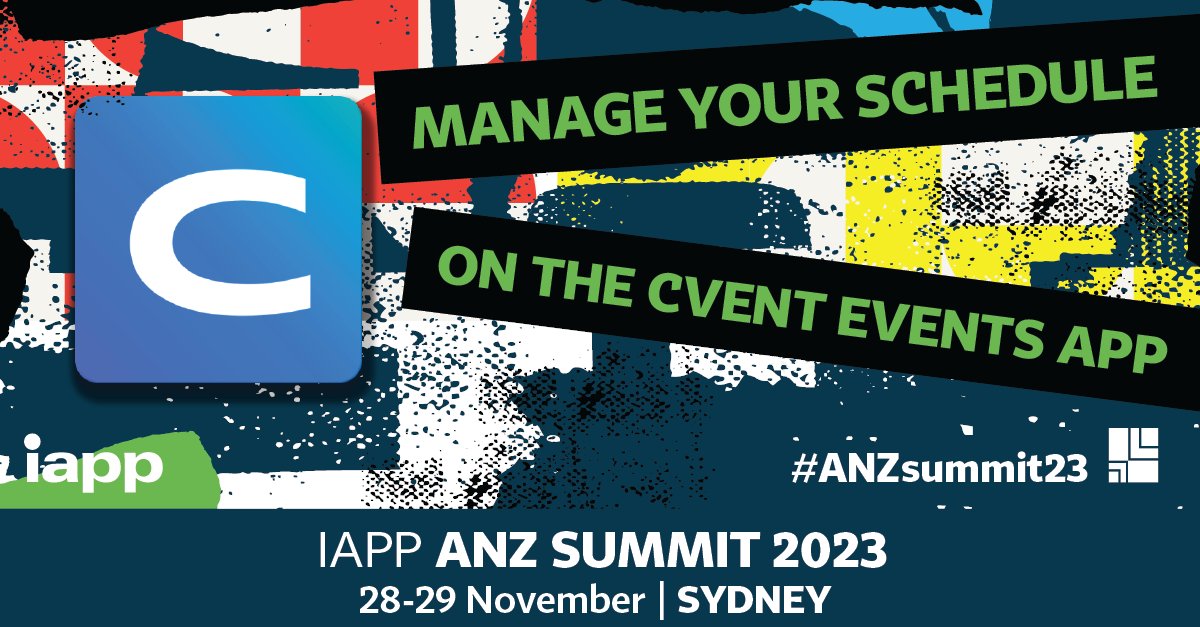 The IAPP ANZ Summit 2023 kicks off tomorrow in Sydney! Be a part of the conversation by following along with #ANZsummit23 and download the Cvent Events app for information on last-minute changes. bit.ly/3RdnnqR