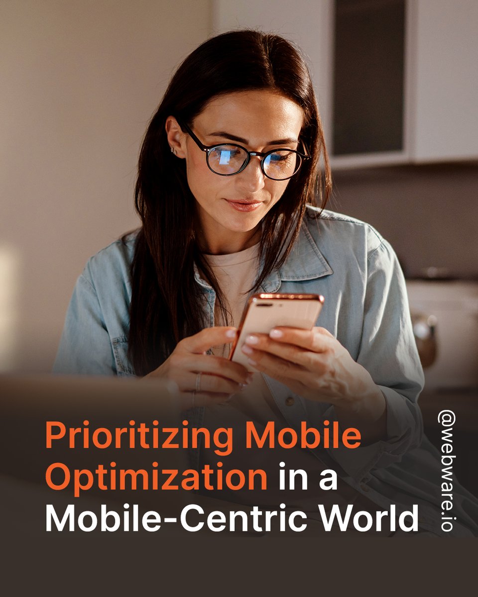 webwareai's tweet image. In a mobile-centric world, neglecting mobile optimization is a big mistake. Webware.io ensures your site is responsive and user-friendly on any device.

#MobileOptimization #ResponsiveDesign #UserFriendlyWeb #WebwareAssist