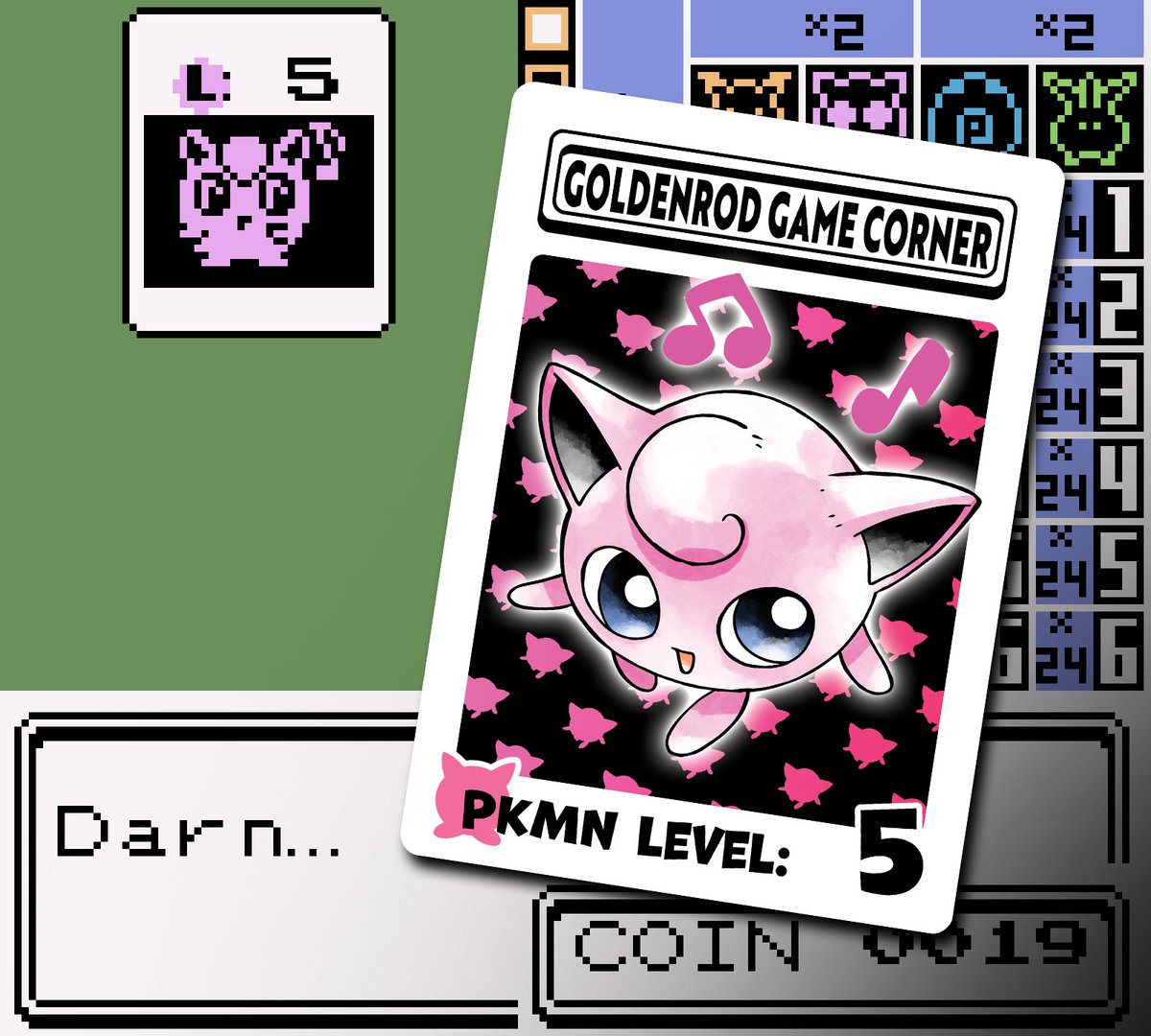 Let's say I wanted to make another pokemon-themed poker deck like the  Goldenrod Game Corner one I did recently.... What should the theme be?