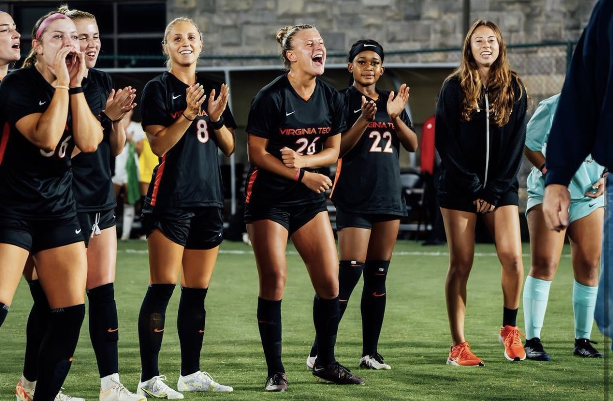 vtstars_'s tweet photo. Why VIRGINIA TECH??
- VT Athletics
- We chose to play soccer at VT. The team has an amazing family & competitive environment. Our team holds high value in winning on & off the soccer field. Being a part of VT Athletics is a great privilege.
#VTHokies #WhyVT #NoPlaceLikeHome https://t.co/6dXUDq0IgL