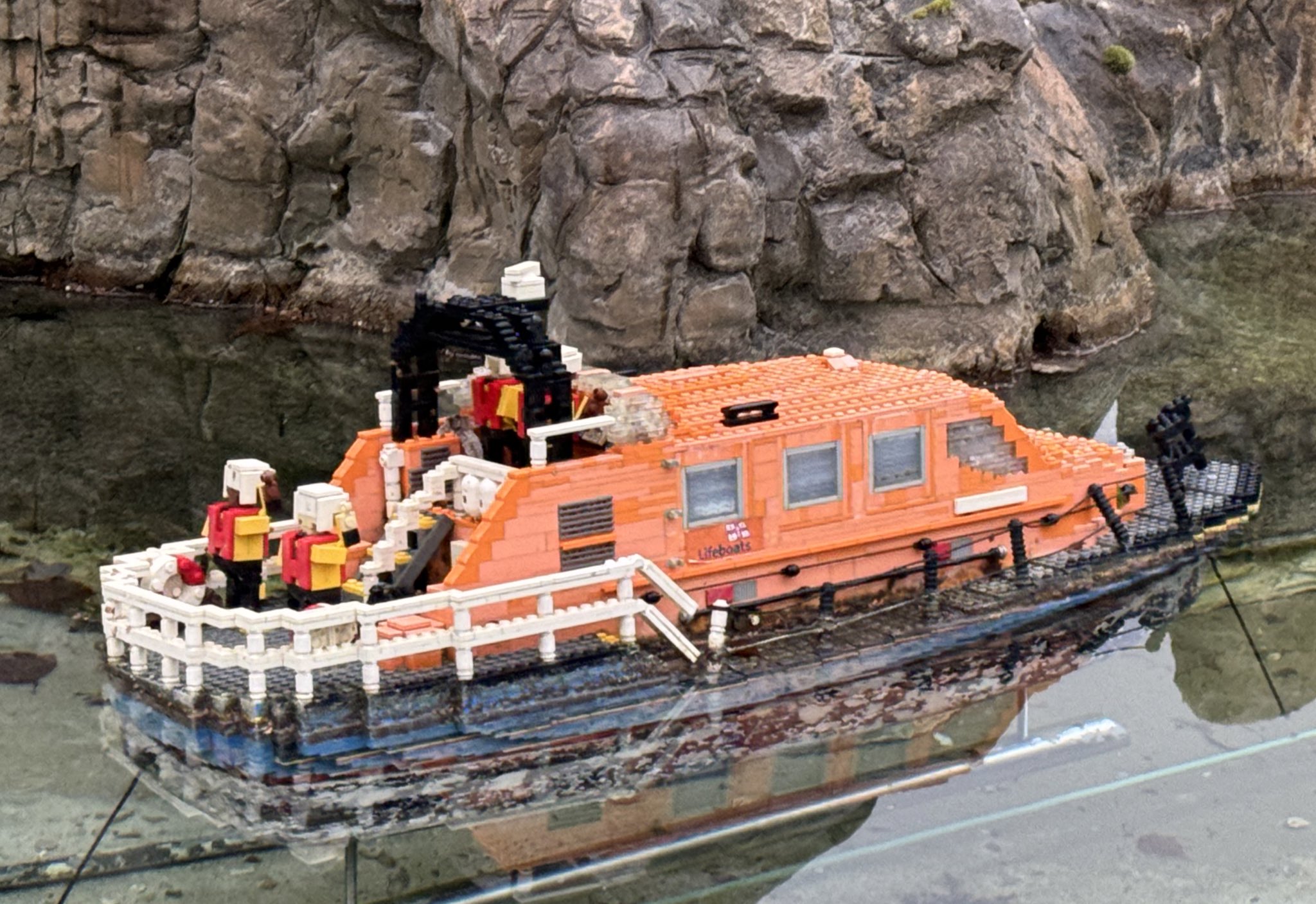 Ross X A great family bluelightcard day at LEGOLANDWindsor but definitely time to get your RNLI lifeboat in for a refit it s nearly a submarine How about getting it ship shape over