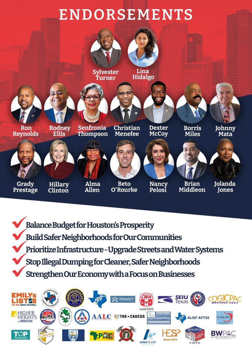 drlingluo's tweet photo. Sheila’s Achievements and Contributions 

Here is a list to start with:

She was part of the first class of women to ever attend Yale

Authored and passed bipartisan legislation making Juneteenth a federal holiday.

Helped to secure $100 billion in relief after Hurricane Harvey, and vocally opposed the Trump Administration’s effort to redirect those funds to building a border wall.

Worked with all levels of government, including FEMA, to set up, provide, and manage Covid testing, PPE, and vaccine infrastructure across Houston, ensuring all communities had access.

Lobbied successfully for a $900M funding grant to expand HTX light rail system with ambitions to extend to the airport.

A breast cancer survivor herself, she authored and passed the Triple Negative Breast Cancer Research and Education Act providing funds for education and research.

Voted for over $4 billion in funding for state and local law enforcement in FY 2023 alone.

Voted For Increasing Funding for Special Education Program Grants by $1 Billion.

Voted to authorize $100 billion for Housing and Urban Development Department emergency housing assistance grants to support state and local rental assistance programs for individuals at risk of homelessness.

Congresswoman Jackson Lee's major legislative initiatives include the Sentencing Reform Act, the George Floyd Law Enforcement Trust and Integrity Act, The RAISE Act, The Fair Chance for Youth Act, the Kimberly Vaughan Firearm Safe Storage Act, Kaleif's Law, the American RISING Act.

She has also introduced the Juvenile Accountability Block Grant Reauthorization and Bullying Prevention and Intervention Act, the Federal Prison Bureau Nonviolent Offender Relief Act. 

She is a champion for women and children, supporting the Paycheck Fairness Act and the Pregnant Workers Fairness Act and introducing an amendment to funding bills that provides for outreach to minority- and women- owned businesses concerning business opportunities in the commercial space industry, and authored the Triple-Negative Breast Cancer Research and Education Act.

She was named by 'Congressional Quarterly' as one of the 50 most effective Members of Congress. The 'U.S. News and World Report named her as one of the ten most influential legislators in the U.S. House of Representatives. 

She is a founder, member, and Chair of the Congressional Pakistan Caucus and the Congressional Children's Caucus. 

She is also chair of the Congressional Black Caucus Energy Braintrust, Co-Chair of the Justice Reform Task Forces.

Please share and educate our voters why we should vote for Congresswoman Sheila Jackson Lee to be our next mayor!