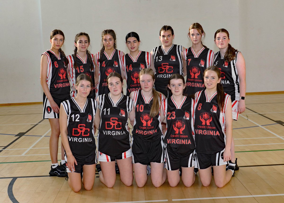 VirCollege's tweet photo. *🏀Girls Basketball 🏀*
We would like to wish @VirCollege U16 &amp; U19 teams along with their coaches, good luck in their finals tomorrow!!🏀🍀🎽
Both finals take place:
📅 Monday 27th November 
⏰️U16 at 11am
⏰️U19 at 2pm
🏫Carrickmacross 
@BballIrl
#proudofyou https://t.co/onh6oAvqZf