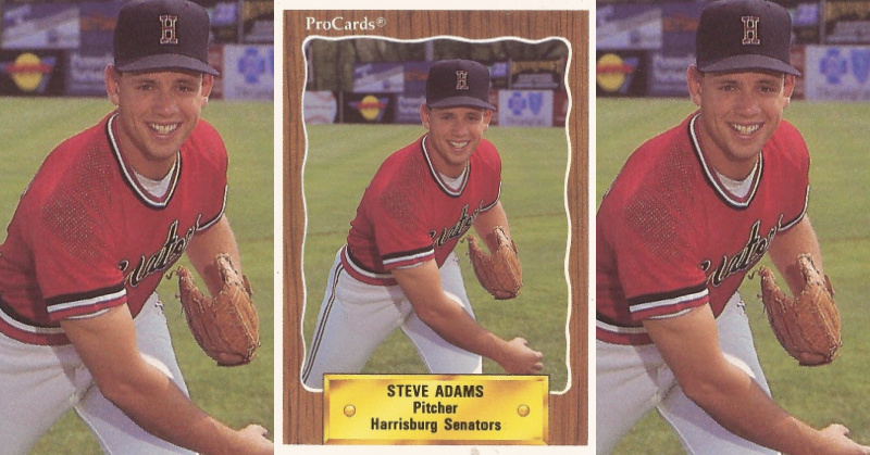 Steve Adams had bad inning in 1990 game; Played 6 pro seasons - Active 1986 to 1991 greatest21days.com/2014/07/steve-… #Pirates