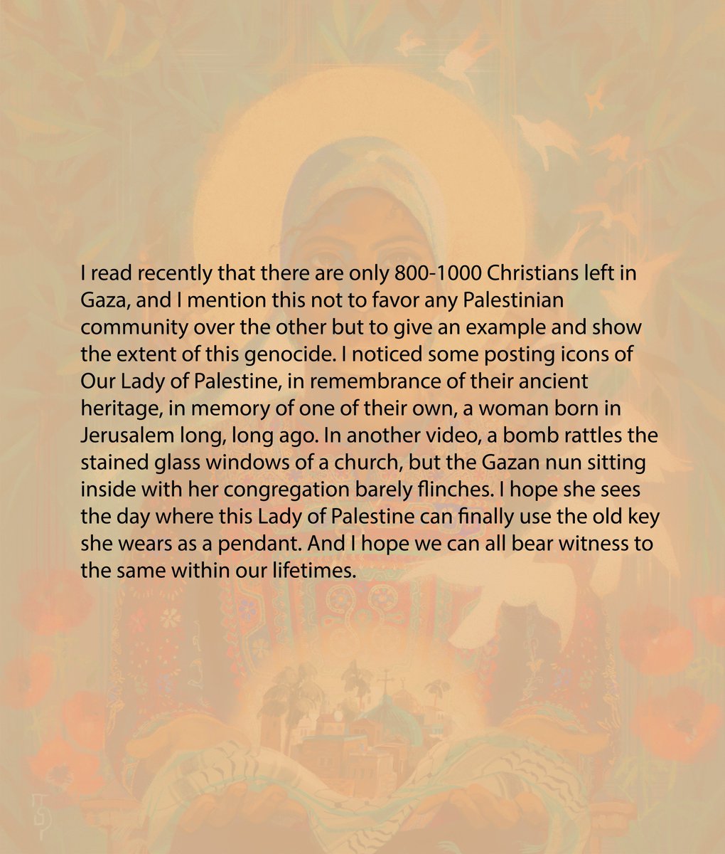 'Our Lady of Palestine'