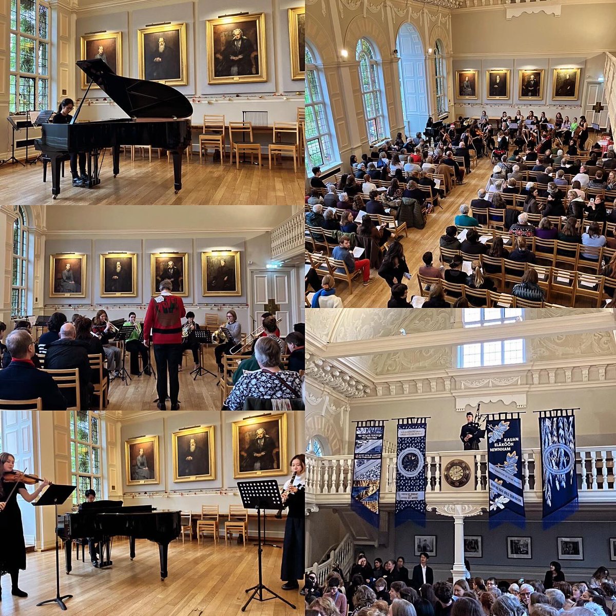 RaleighSociety's tweet photo. Huge thanks to our wonderful performers, and to the fantastic audience that filled Clough Hall, for a memorable concert of music for the festive season! We’re so lucky to have such talented students!! 👏👏👏👏🎄 https://t.co/BUlcr2ZA1L