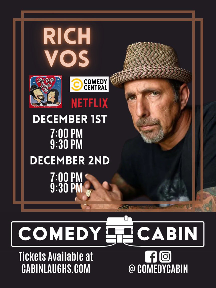 Comedy Cabin (@ComedyCabinwi) on Twitter photo 2023-11-26 22:37:35