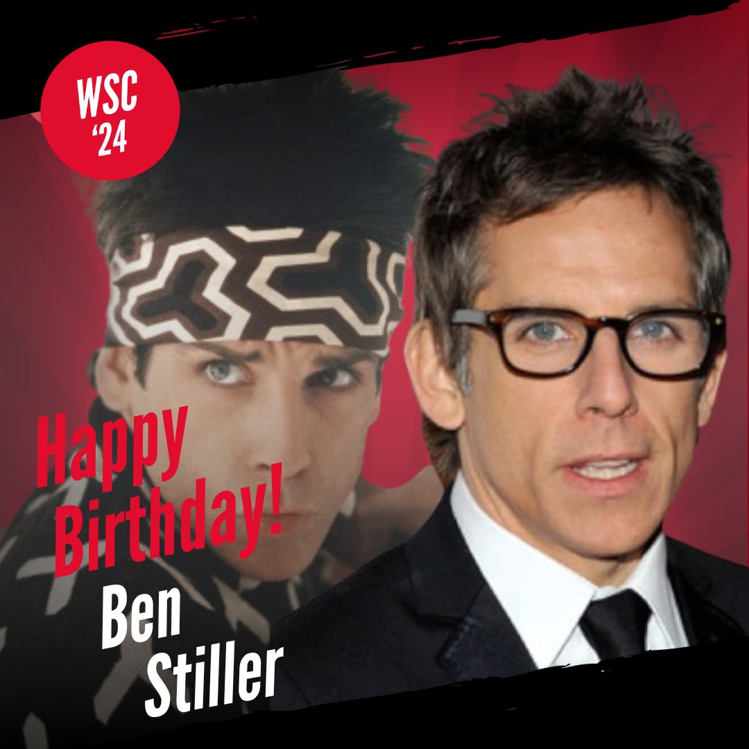 Happy Birthday to Ben Stiller! #benstiller #birthday #zoolander #dodgeball