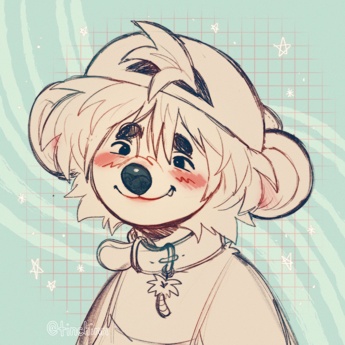 Sketch of one of my fursonas!