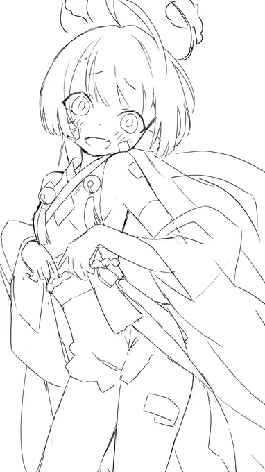 シュロ描きはじめ