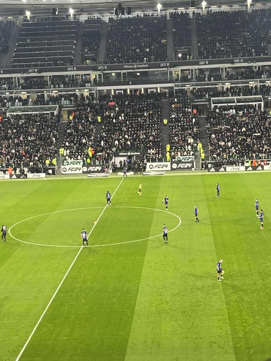 Sono andato a vedere Juventus-Inter. Non credo di essermi mai annoiato così tanto allo stadio