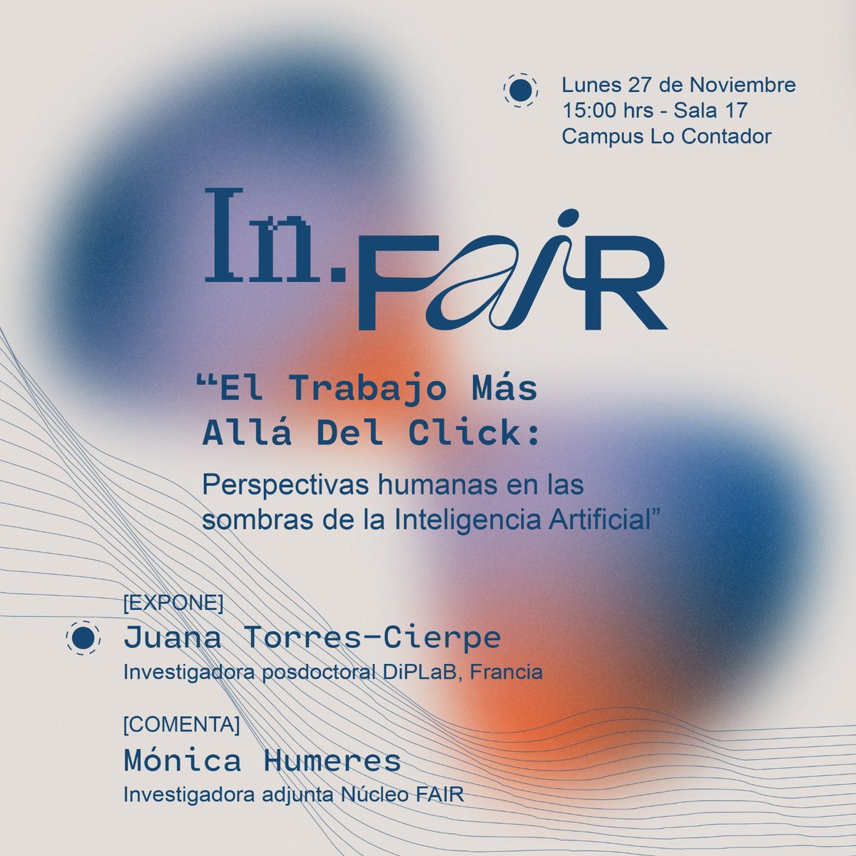 JuanaTorresC's tweet photo. Mañana tengo el honor de presentar en el núcleo Fair https://t.co/VaFpLQ3Iyd