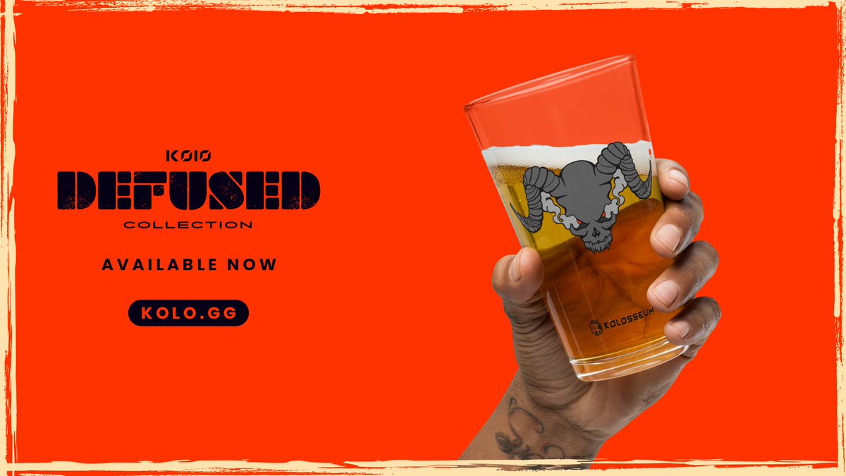 Cheers! 🍻 

Kolo.gg/shop