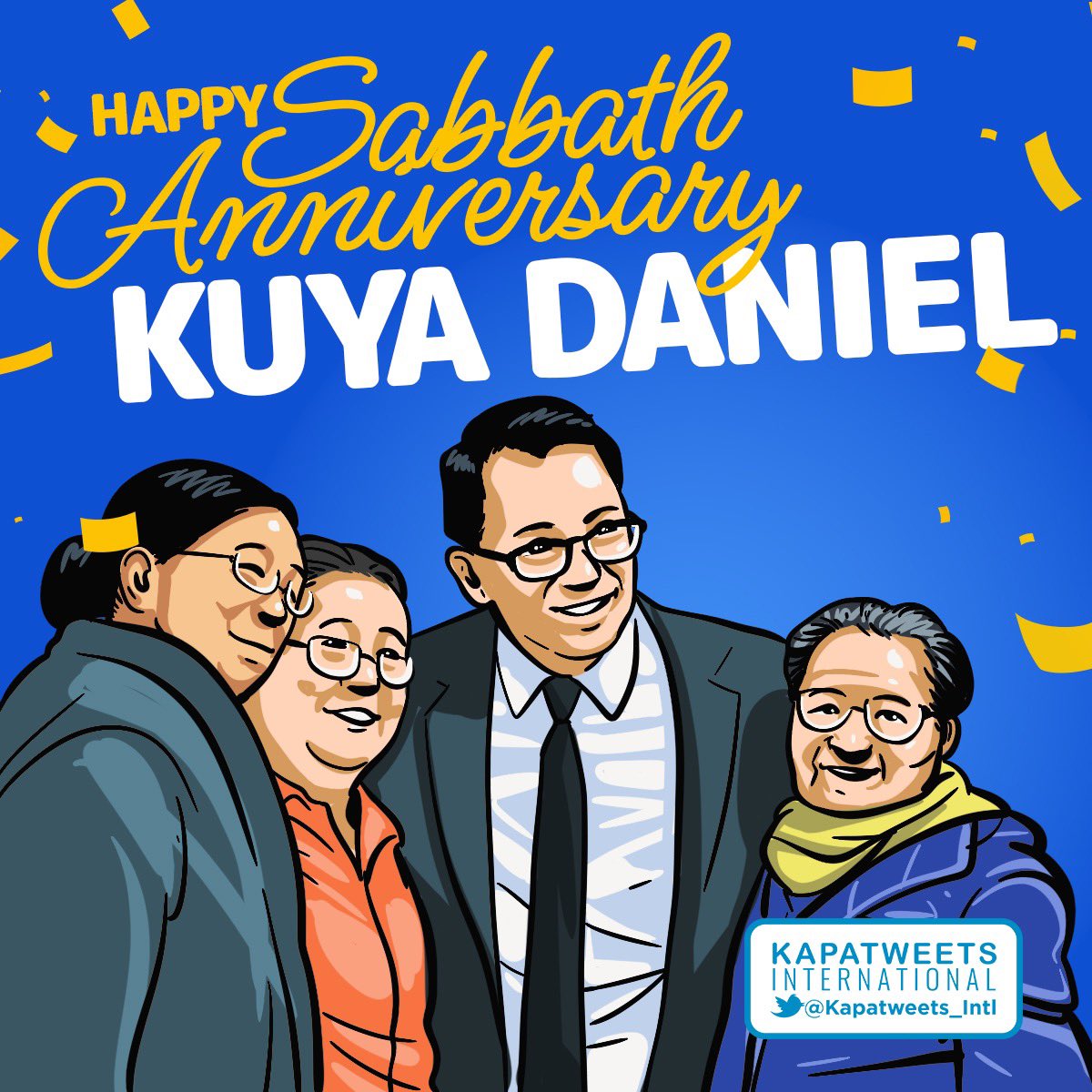 Kapatweets_Intl's tweet photo. We are blessed to have a Kuya like you.

Happy, happy 40th year in service to God and humanity, Kuya Daniel Razon! A million thanks to God for your love, care, and guidance.

We love you, Kuya! 

#KDR40YearsOfFaithHopeLove https://t.co/VUOLlRpN7E