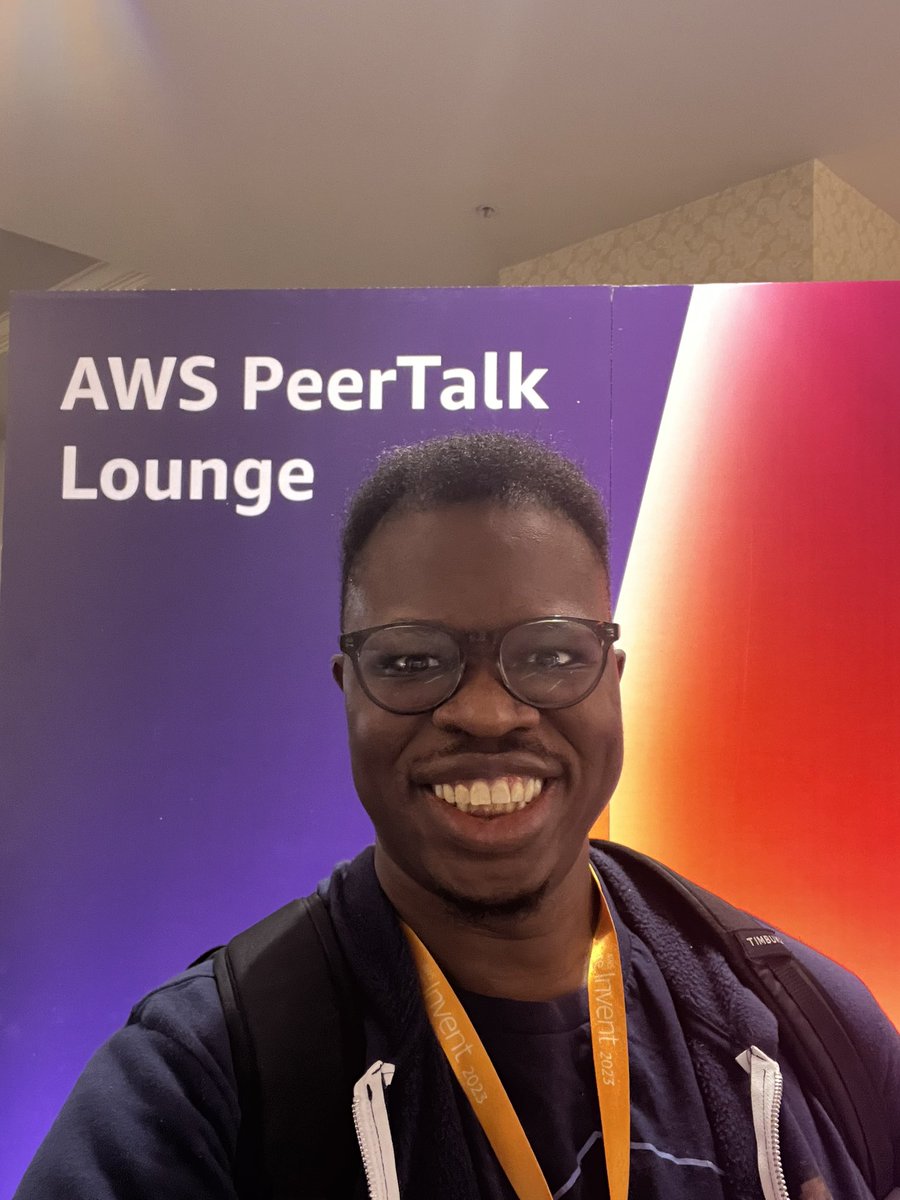 Remember you can book 1 on 1 sessions with me or other PeerTalk experts this week at re:Invent through the app