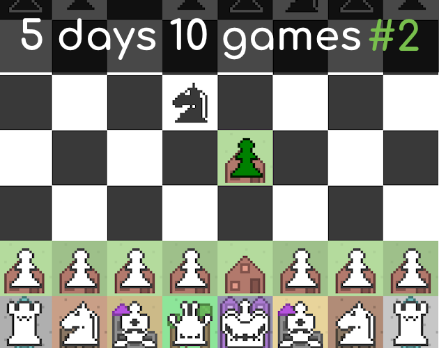 FlorianStrien's tweet photo. I made Chess City in five hours! It's a chess city builder! Play chess against a really bad AI, but the  first time you go to a space you build a building. Earn a lot of points by  building smartly.
Play at https://t.co/KwGXDkW7Bg #gamedev https://t.co/BkPO2JqBqJ