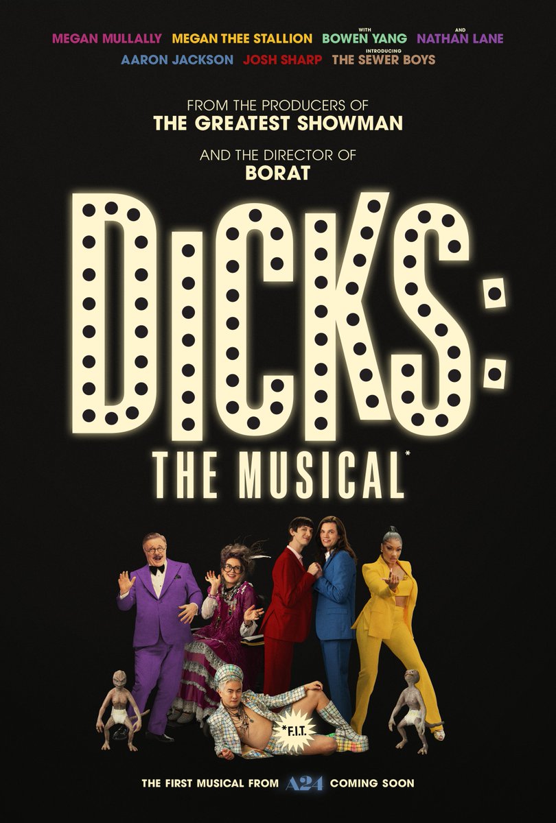 FilmMomatic's tweet photo. #NowWatching DICKS - THE MUSICAL #LarryCharles #JoshSharp #AaronJackson #MeganMullally #MeganTheeStallion #NathanLane #BowenYang #TomKenny #FrankTodaro #SonyaEddy #DanielleParez #NickOfferman #DArcyCarden https://t.co/iZ9XenTxe3