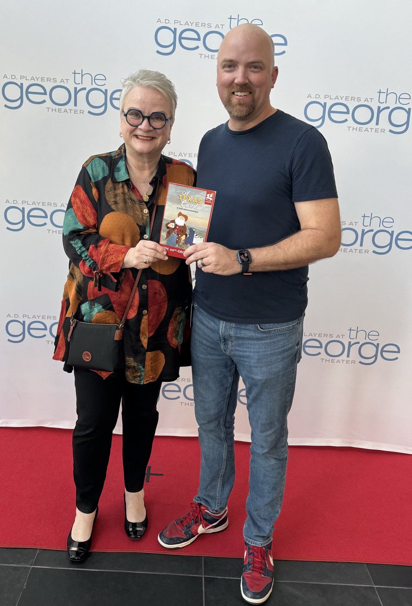 Alisa R White (@shsupreswhite) on Twitter photo Elliott & I enjoyed a wonderful afternoon seeing <a href="/SamHoustonState/">Sam Houston State</a> faculty member <a href="/KevCrouch/">Kevin Crouch</a> in “A Texas Carol” at The George Theater in Houston. Lots of laughs & unexpected tears! #Heartwarming <a href="/shsucam/">SHSU College of Arts & Media</a> <a href="/ad_players/">A.D. Players</a> Elliott & I enjoyed a wonderful afternoon seeing <a href="/SamHoustonState/">Sam Houston State</a> faculty member <a href="/KevCrouch/">Kevin Crouch</a> in “A Texas Carol” at The George Theater in Houston. Lots of laughs & unexpected tears! #Heartwarming <a href="/shsucam/">SHSU College of Arts & Media</a> <a href="/ad_players/">A.D. Players</a>