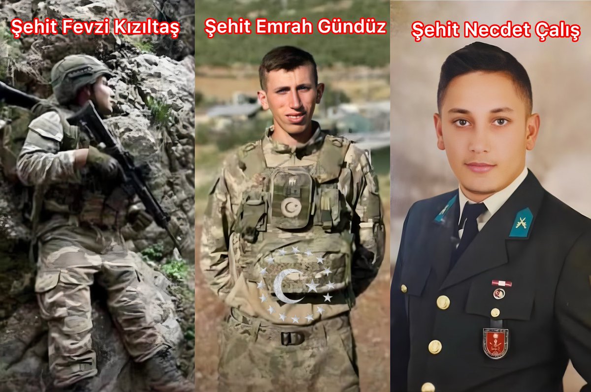 siyahsancakx's tweet photo. Pençe-Kilit operasyon bölgesinde teröristlerle yaşanan çatışma sonucunda şehit olan asker sayısı 3’e yükseldi. Milletimizin başı sağolsun. https://t.co/fUBPY676W2