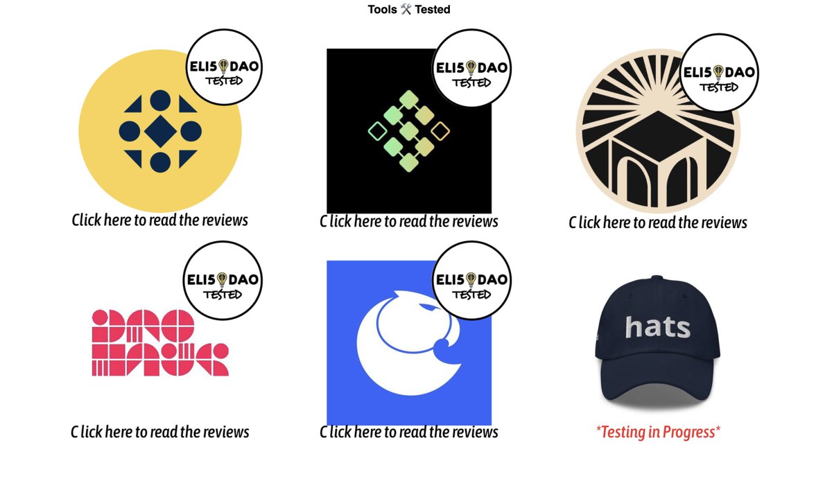 ELI5 DAO (✋,💡) tweet media