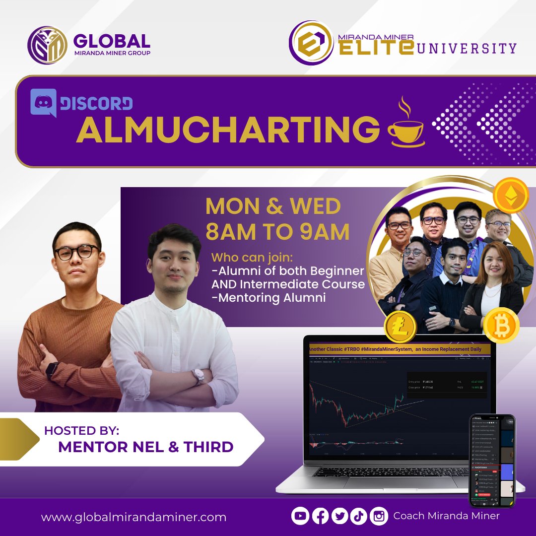 gmmg_official's tweet photo. ⏰ Can't move on sa ALUMNI CHECKPOINT last night? #Almucharting tayo mamaya for Beginner and Intermediate Graduates. . .
📣 📅 Enroll here for EARLY BIRD until November 30: https://t.co/N5P0hXpmDq
#GMMG #CryptoLearning #SpeedMentoring3 https://t.co/akMpiwnits