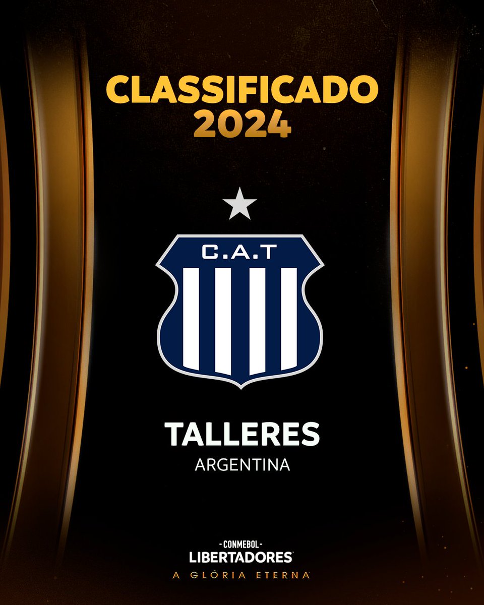 CONMEBOL Libertadores (@libertadoresbr) on Twitter photo 🇦🇷⚽ Bem-vindo, <a href="/CATalleresdecba/">Club Atlético Talleres</a>, classificado à CONMEBOL #Libertadores pela quarta vez!
#GloriaEterna 🇦🇷⚽ Bem-vindo, <a href="/CATalleresdecba/">Club Atlético Talleres</a>, classificado à CONMEBOL #Libertadores pela quarta vez!
#GloriaEterna