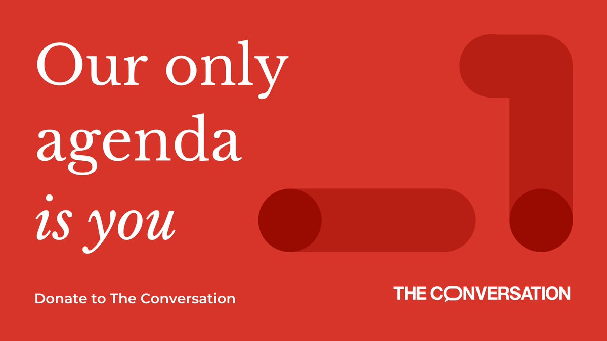 You can make an impact.

5,400 readers donate regularly to us, but we need 600 more to secure our funds for next year.

We are dedicated to producing journalism that swims against the tide of clickbait and hot takes.

Donate today: donate.theconversation.com/au