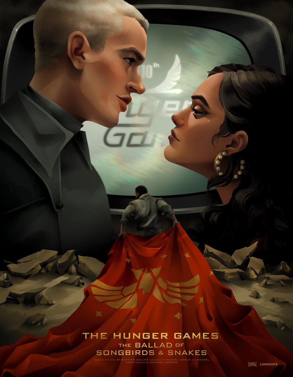 “It’s the things we love most, that destroy us.”

My tribute poster for The Ballad of Songbirds and Snakes #TheHungerGames 

📺