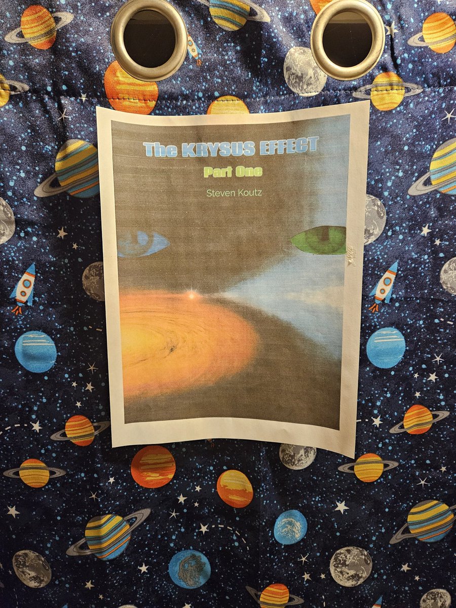 Krysus Effect part one free to read at shadowedstarsbooks.com 
SPOILER WARNING: read Shadowed Stars book 3 the Children of Home &amp; the short story Rise of Krysus After the Fall . There is a twist in book 3 &amp; Krysus Effect part 1 continues from the Rise of Krysus After the Fall