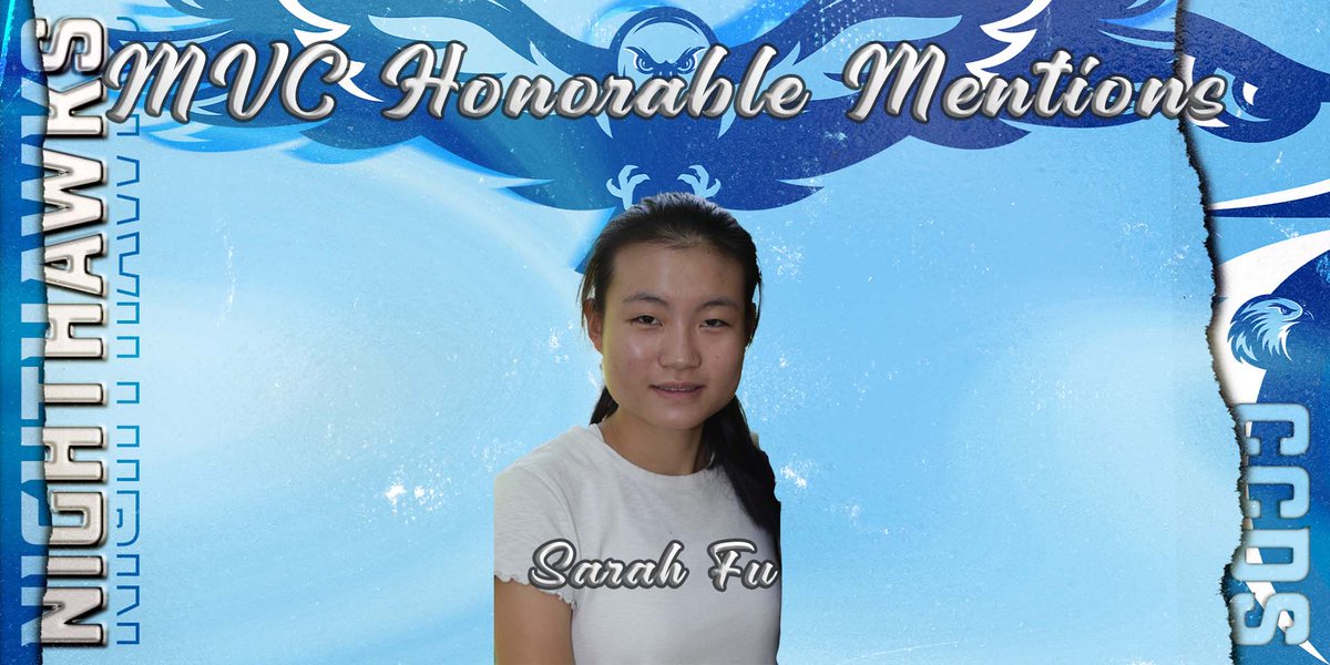 Congrats to our MVC award winners in Tennis. Great job!