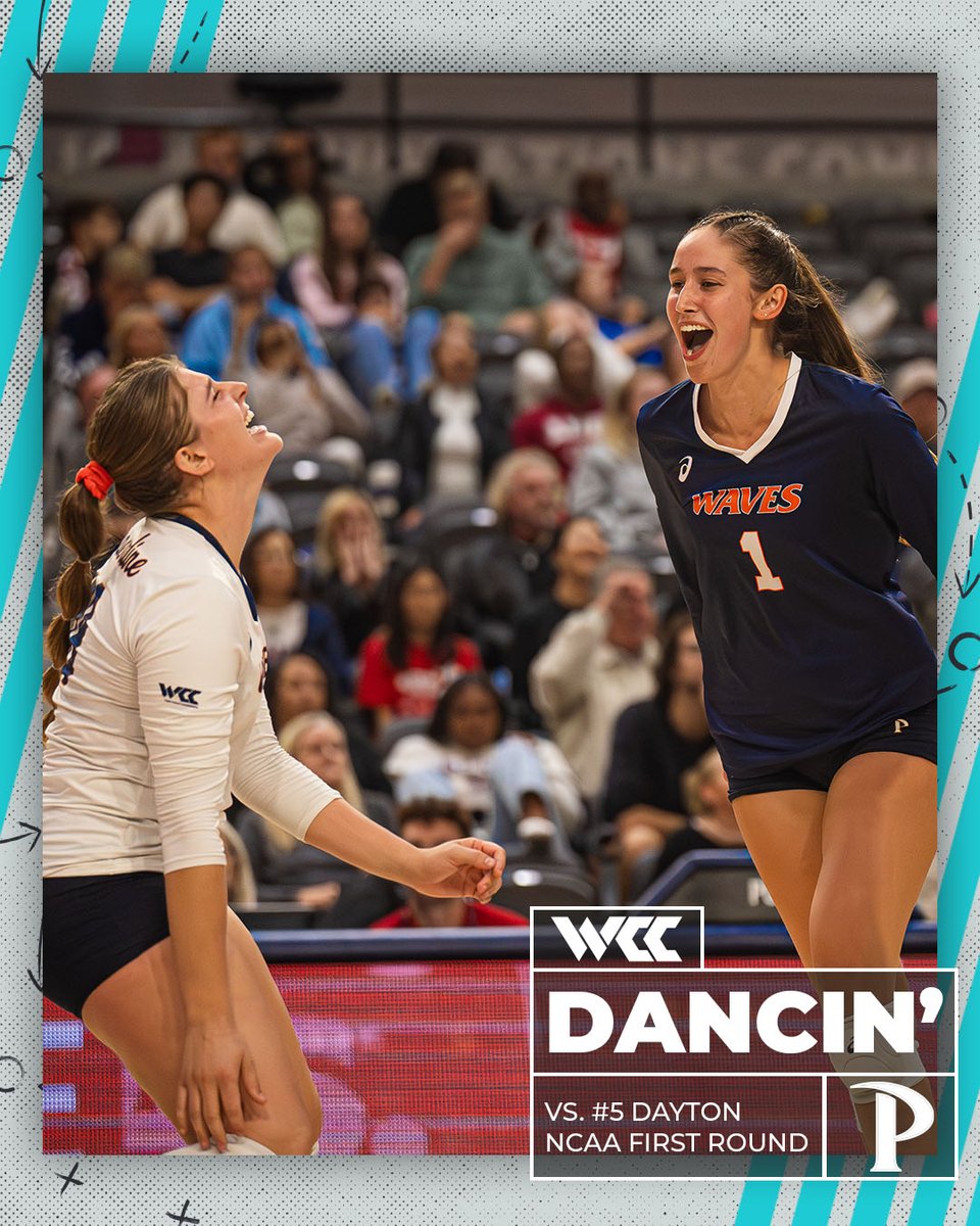 🌊➡️💃

@WavesVolleyball is headed to the <a href="/NCAAVolleyball/">NCAA Women's Volleyball</a> Tournament! #WCCsports