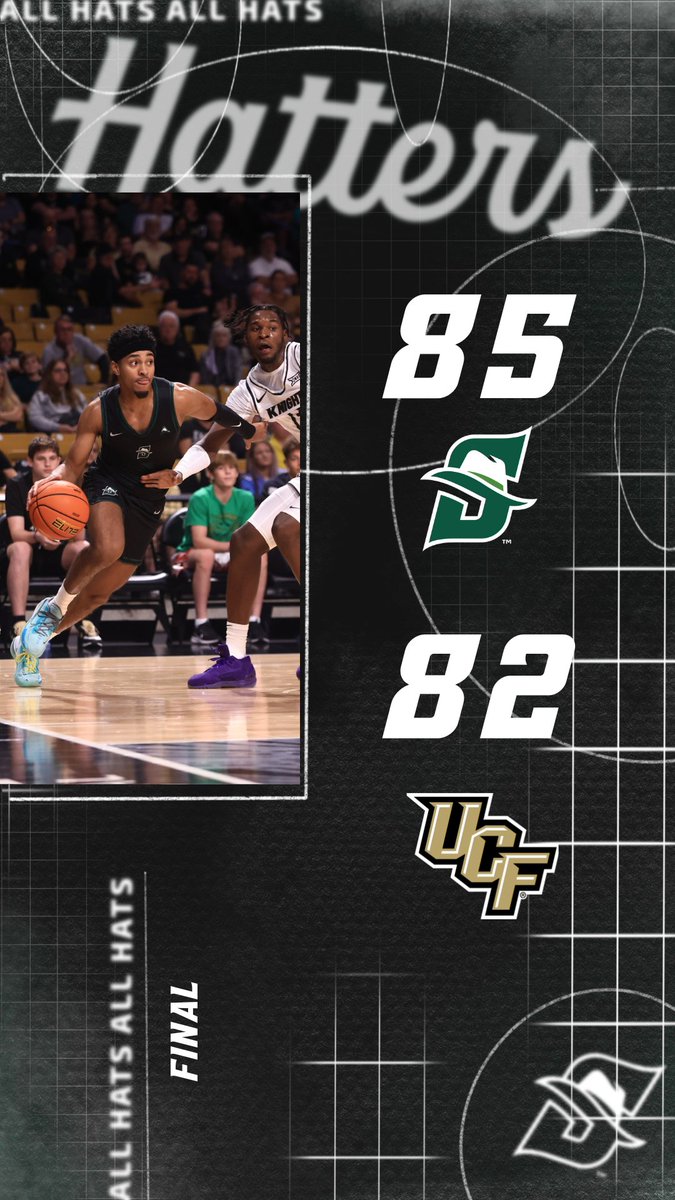 Blackmon leads the way as the Hatters stun the Knights!

#GoHatters | #AllHats |<a href="/StetsonHatters/">Stetson Hatters</a>