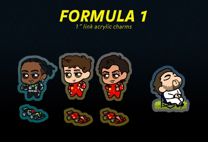 New charms up on my store!!!  Code CYBER10 for 10% off for the next week :3