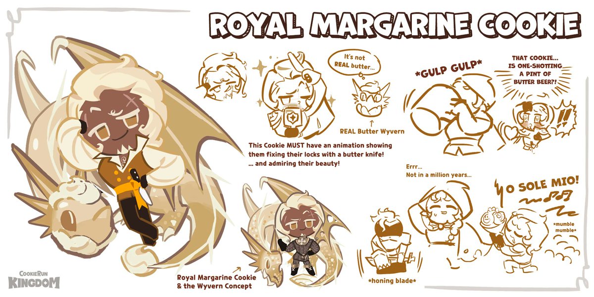 I really wish crk posted more concept art of cookies that arent in the ...