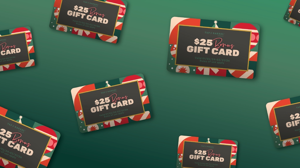 The clock is ticking, and your chance to grab the best deal of the year is slipping away! Get a $25 Bonus Card for every $75 in Gift Cards purchased*.

Hurry, this offer is only valid until November 27. *Terms &amp; Conditions apply.

l8r.it/033P