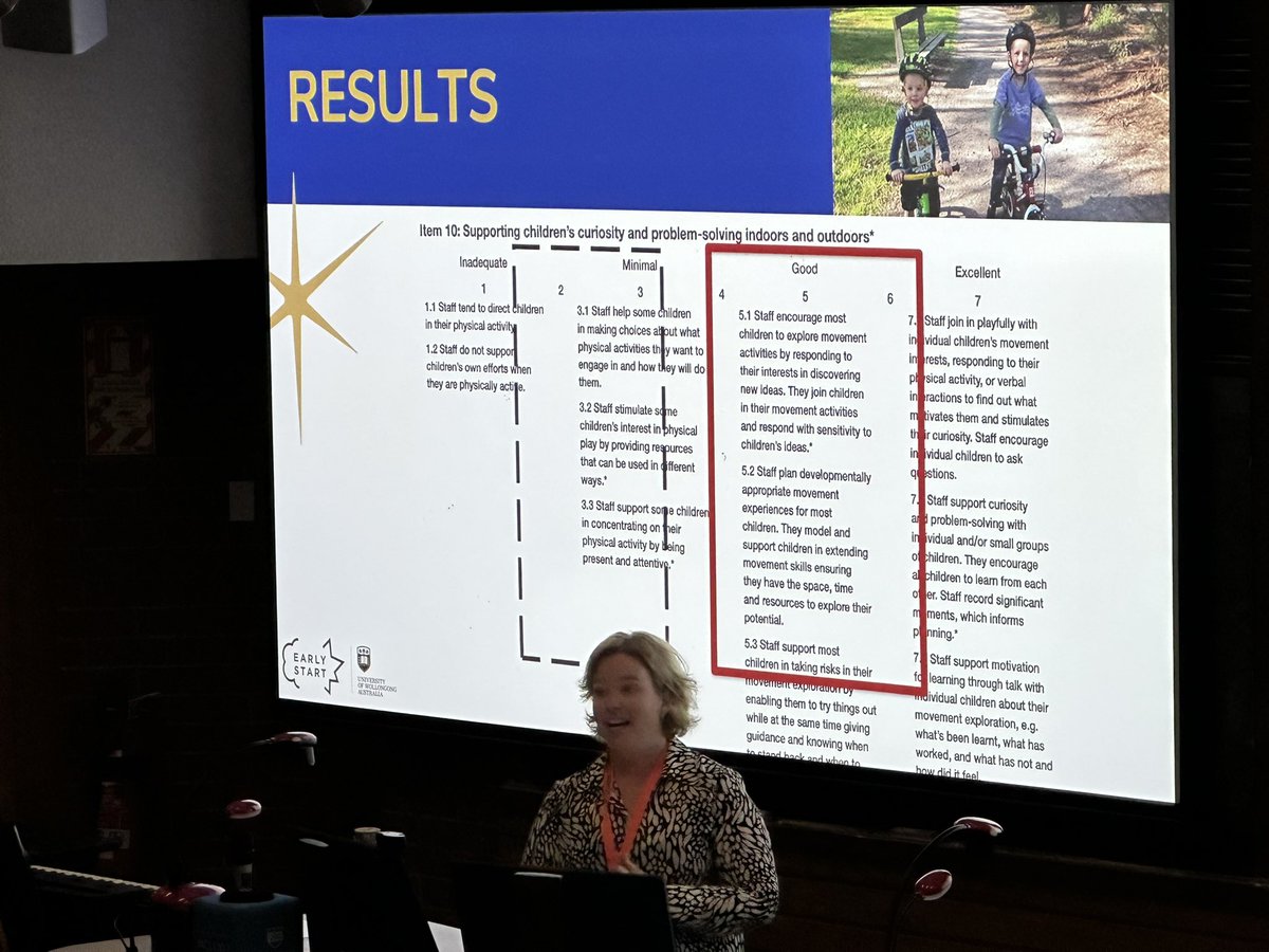Great pres <a href="/rachelj_uow/">Rachel Jones</a> on impact of MOVERS program in large RCT in Victoria. Highly significant results in all domains. A real testimony to her leadership of this project, esp in developing &amp; implementing a PD program that was highly engaging &amp; met educators &amp; ECECs needs #aspa