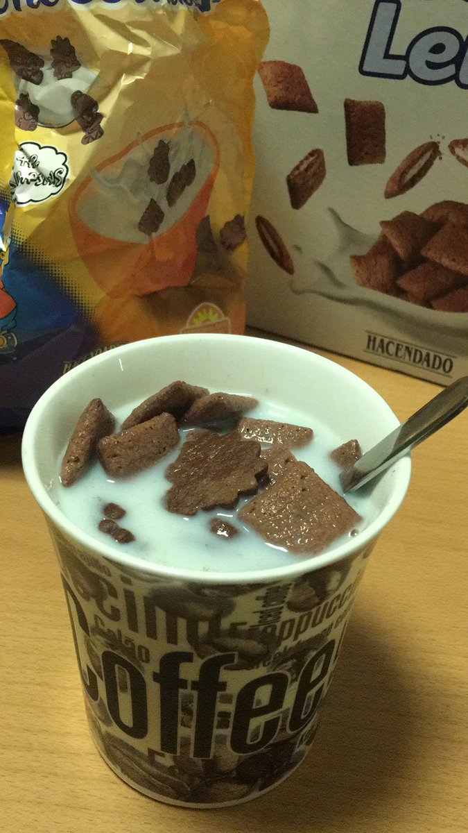 mixear esos cereales y veréis la gloria