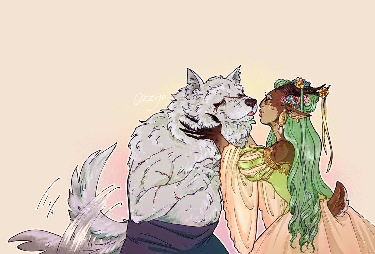 just a faun and her geriatric were-gnome 

#criticalrole #criticalroleart #crfanart