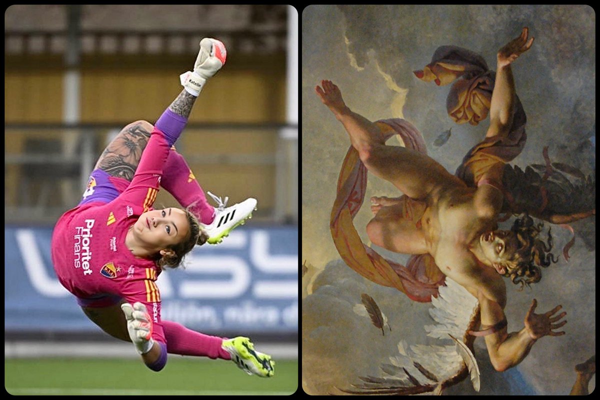 The Fall of Icarus, by Merry-Joseph Blondel, 1819, 📸 by Johan Nilsson