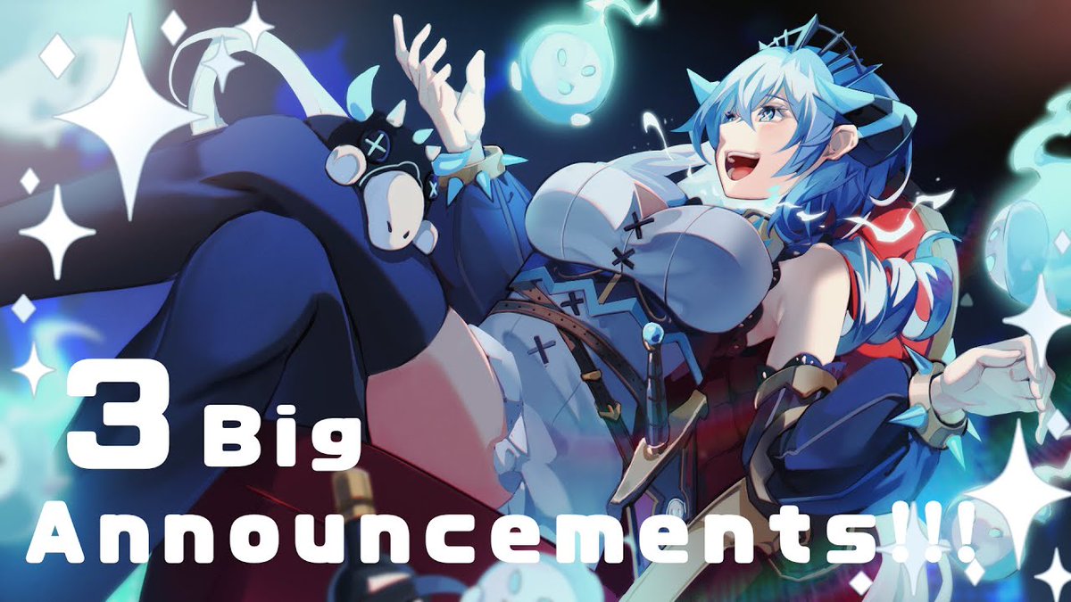 Tonight I have 3 fun announcements to share with you!!! 

It's been a long time coming!  But it's finally heeerreeee!!!  

楽しいの発表あります~~~~~~ くれ!!! 

22:00PM JST 
youtube.com/live/jphUNfBNK…