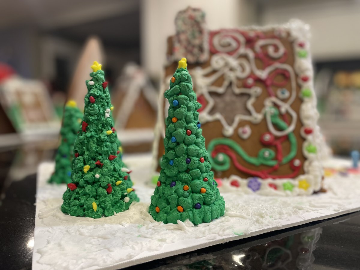 Another successful Gingerbread House day