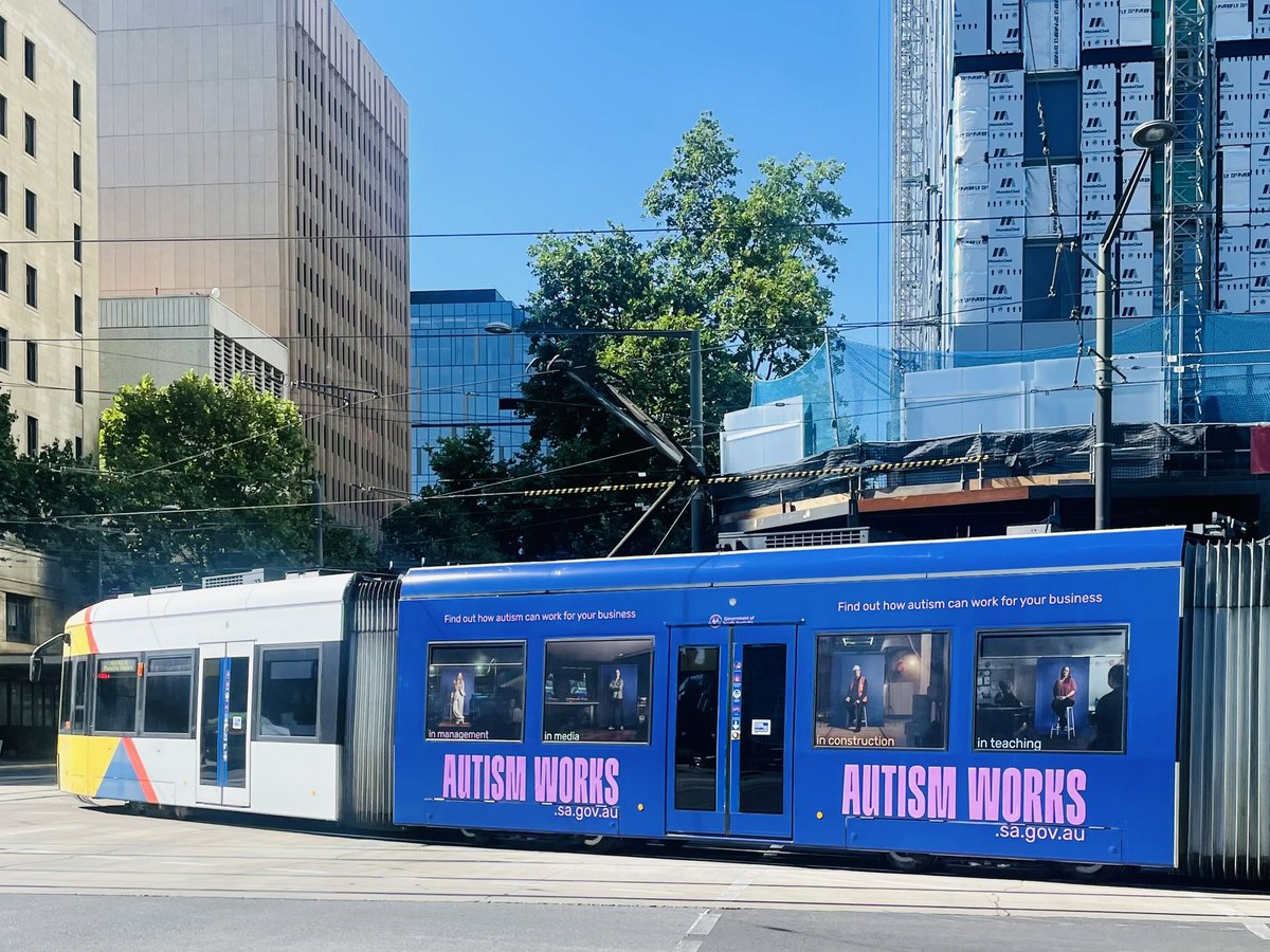 All aboard - Autism Works in SA
Keep an eye out for the Autism Works tram at your local stop!
Find out more 👉🏻autismworks.sa.gov.au