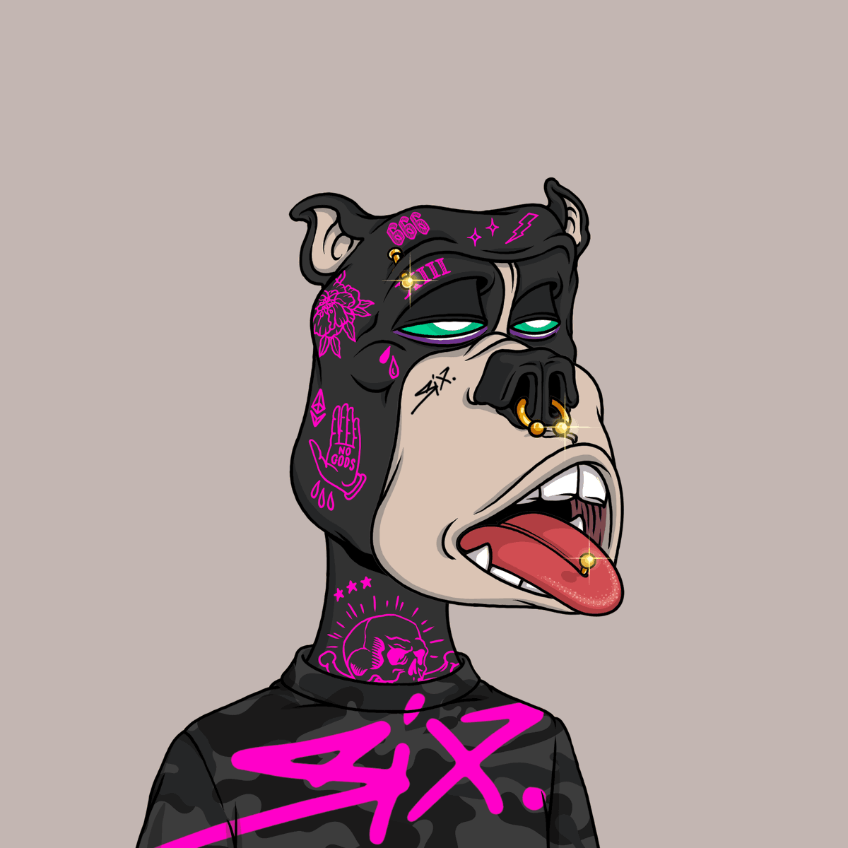 SickStefNFT's tweet photo. NGL! Freaking proud of our community! @baddogscompany standing together! Dismissing the BS! Away with the drama! Good vibes only please. #BadDogs4ever #FuckTheFUD #Bullish #OG4life https://t.co/2w197fyT46
