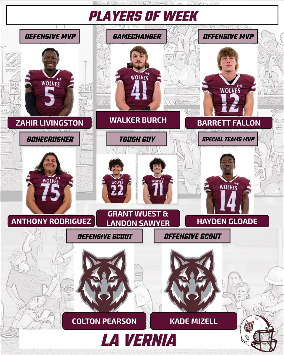 Players of the Week vs La Vernia! 🐺 #BTP