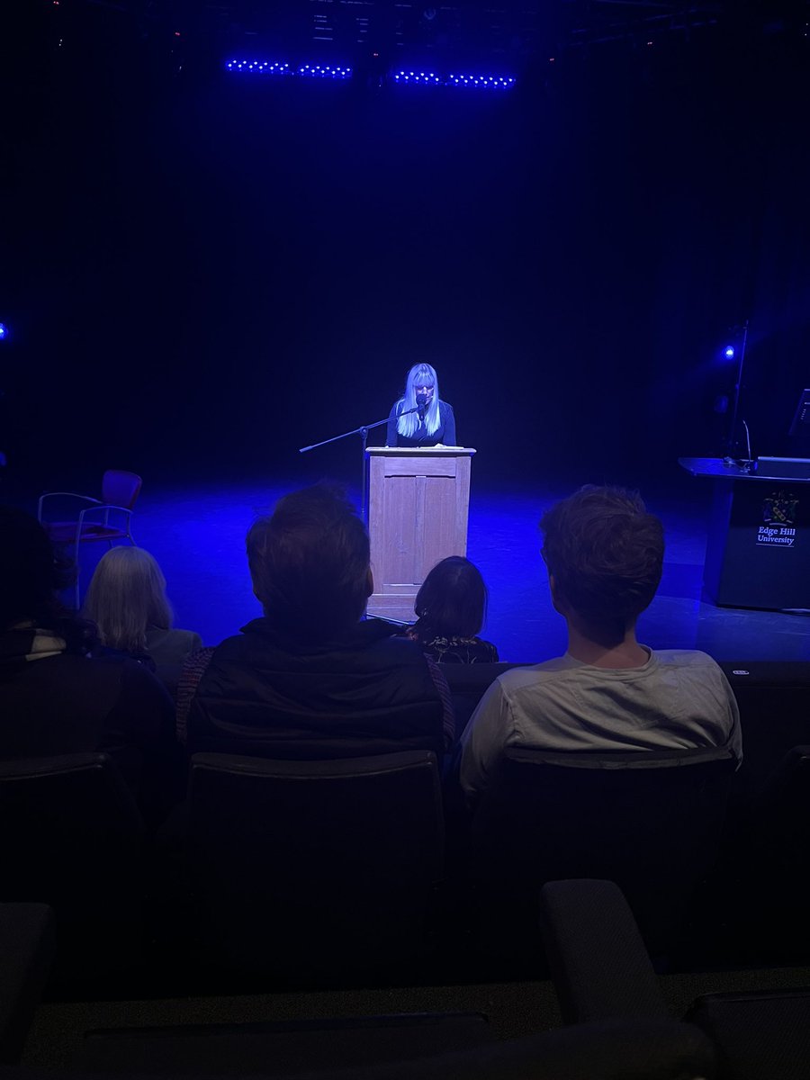 Our students had the chance to hear the talented <a href="/WednesdayErskin/">Wendy Erskine</a> read her work and even had the opportunity to ask questions. Events like this are entirely free for all students of Edge Hill
