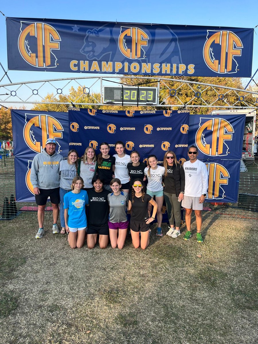 What an end to a wonderful Xc season State was amazing! Thank you everyone for making this season so memorable. To our seniors we will miss you so much please keep in touch. ⁦<a href="/cifsjs/">CIF Sac-Joaquin Section</a>⁩ ⁦<a href="/CIFState/">CIF State</a>⁩ ⁦<a href="/RowdyRaidersRio/">Rio Rowdy Raiders</a>⁩